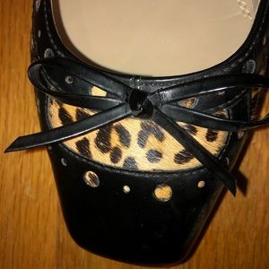 Leopard print Ballet flats